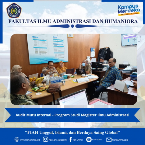Internal Quality Audit of the X Cycle of the Master Program Internal Quality Audit of the X Cycle of the Master Program