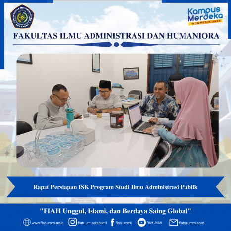 Public Administration Study Program UTI Preparatory Meeting